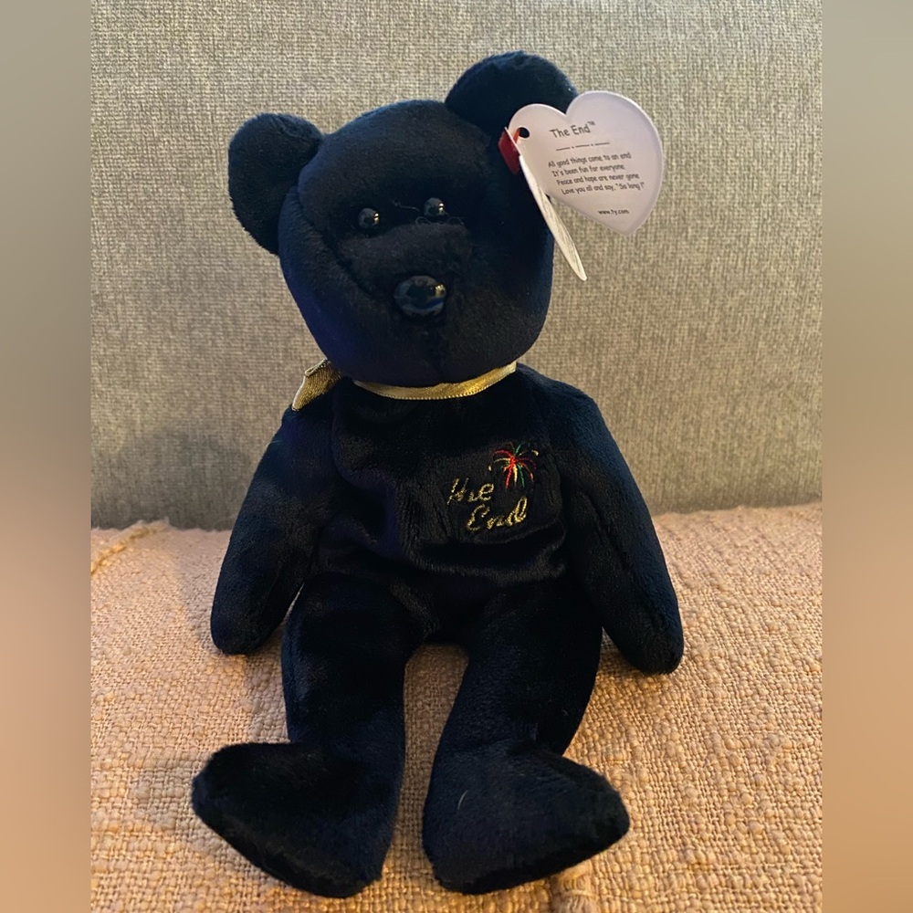 Ty Beanie Baby The End 1999 RARE